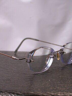 Kazuo Kawasaki Frames Modern Clear Wire Kooki Eyeglasses Made in Japan
